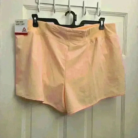 Reebok Evolution Short Peach,Size L - Picture 2 of 3
